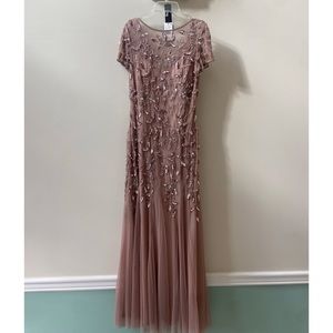 Rose Gold Gown by Adrianna Pappell